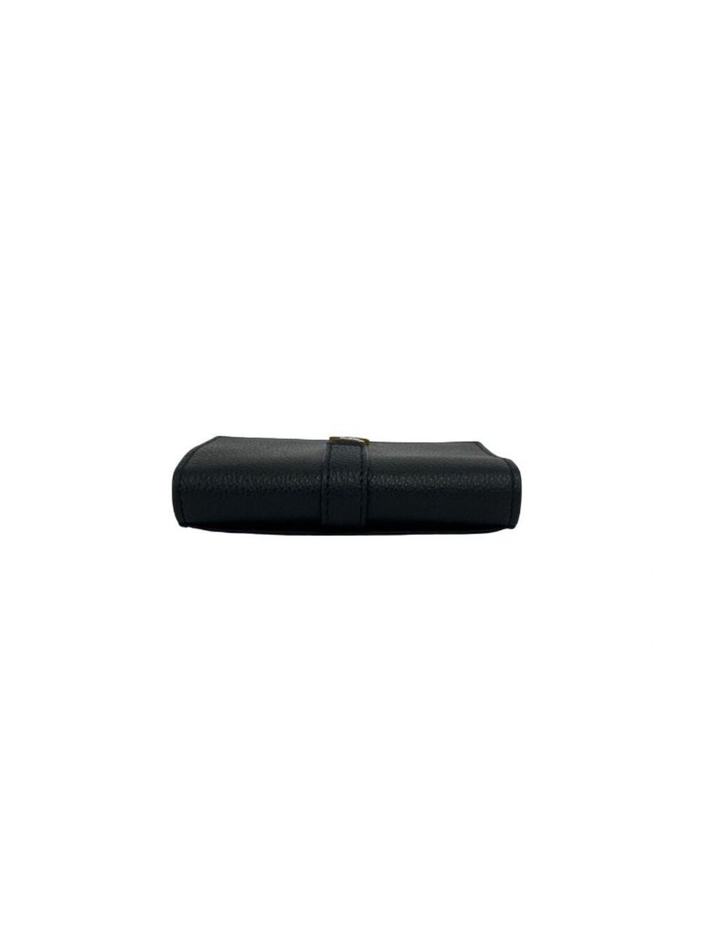 Saint Laurent YSL Cassandra Logo Leather Card Case Business Holder Black - Picture 3 of 9